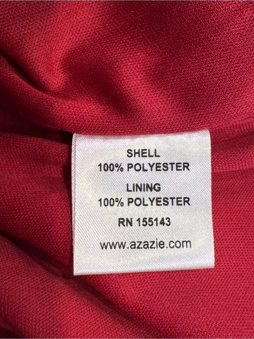 Azazie One-Shoulder Maxi Chiffon Formal Bridesmaid Dress Burgundy Red - Size A8 - Picture 8 of 11